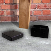 Slot-In 2-Part Post Base Bracket for 3" / 75mm Wood